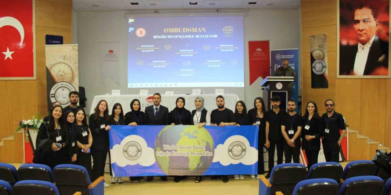 Bingöl Üniversitesinde "Coğrafi Söyleşiler 2" etkinliği