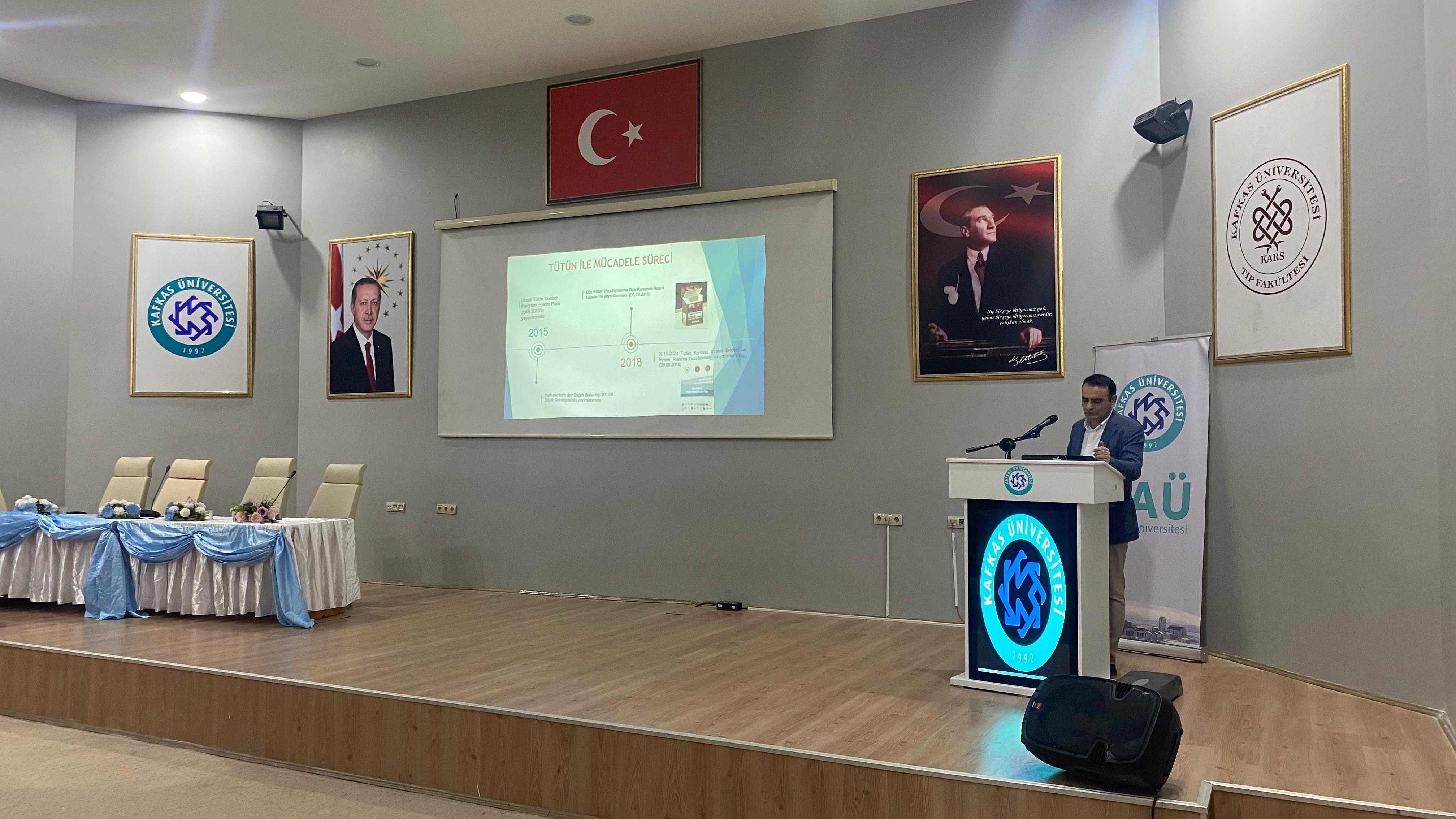 Kars’ta Tütünle Mücadele İçin Eğitim Seferberliği “Tütün Kontrolü ve Tütün Bağımlılığı Tedavisi Kursu” Düzenlendi