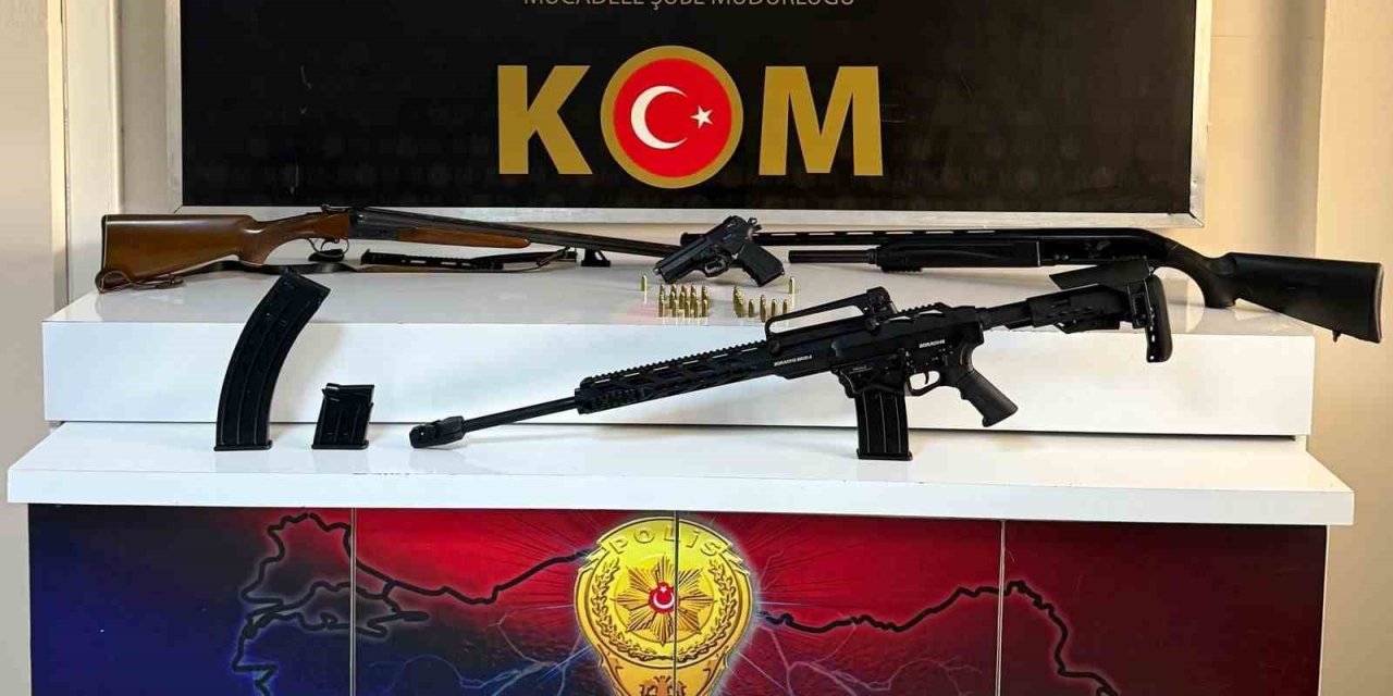 Erzincan’da silah operasyonu; 2 kişi yakalandı