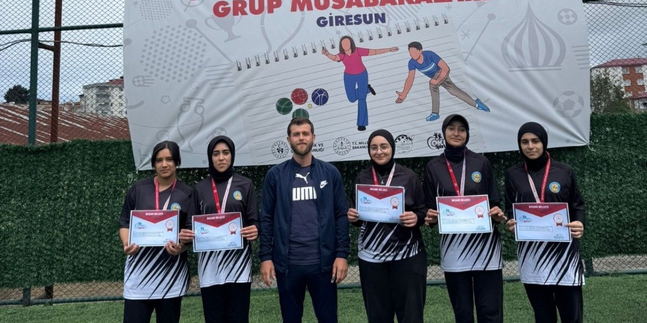 Tercanlı Kız Bocce takımı Türkiye finallerinde