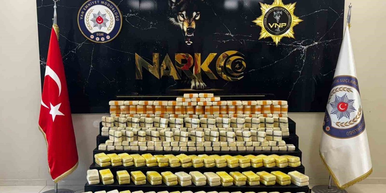 Van’da 147 kilo uyuşturucu ele geçirildi