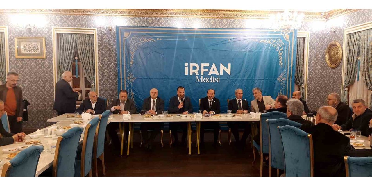 İrfan Meclisi’nin konuğu ETÜ Rektörü Prof. Dr. Bülent Çakmak oldu