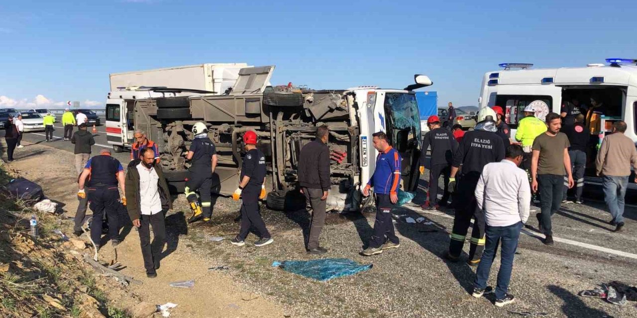 Elazığ’da nisan ayında 231 trafik kazası meydana geldi