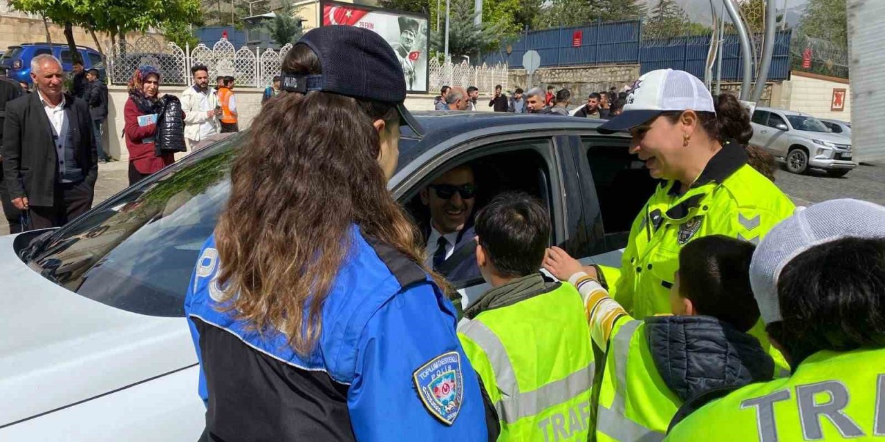 Hakkari’de özel öğrencilere trafik bilinci eğitimi