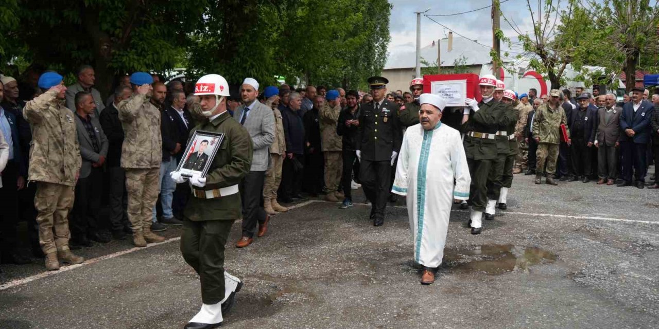 Şehit Karadağ, Muş’ta son yolculuğuna uğurlandı
