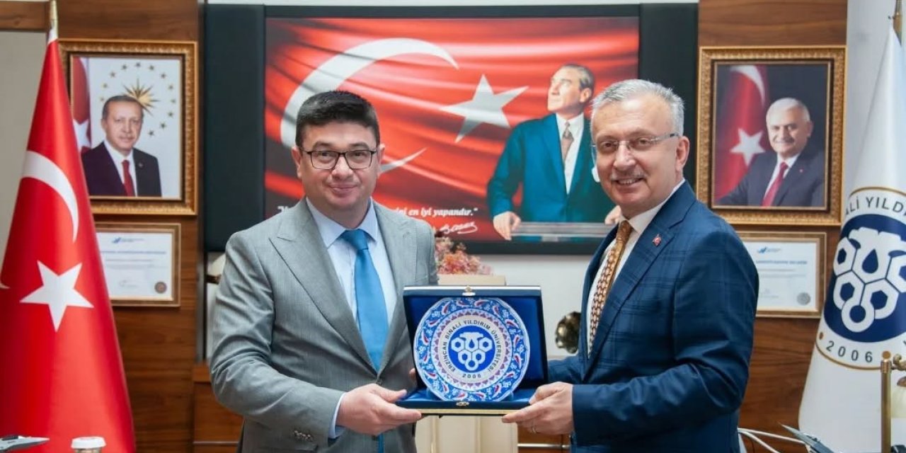 Rektör Levent, Azerbaycan Kars Başkonsolosu Zamin Aliyev’i ağırladı