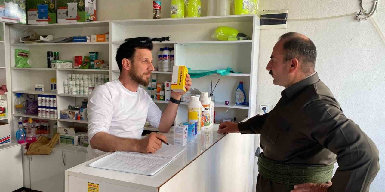 Derecik’te şap hastalığına karşı sıkı önlemler