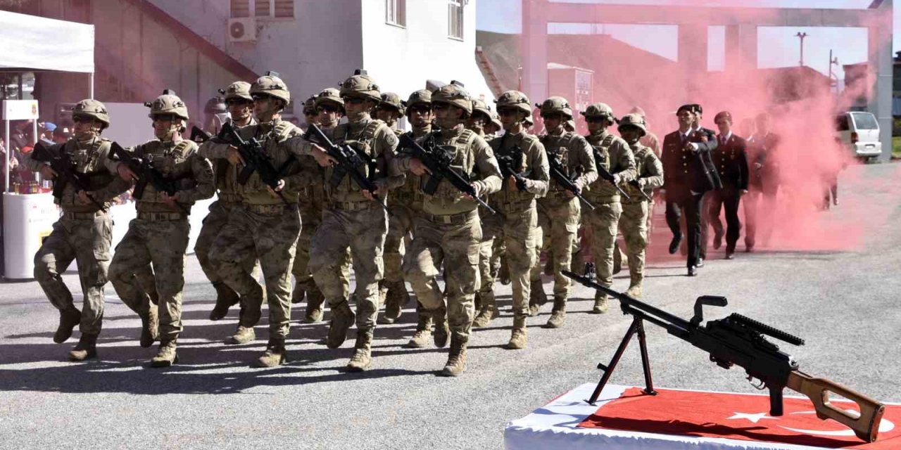 Özel bireylerin bir günlük askerlik heyecanı