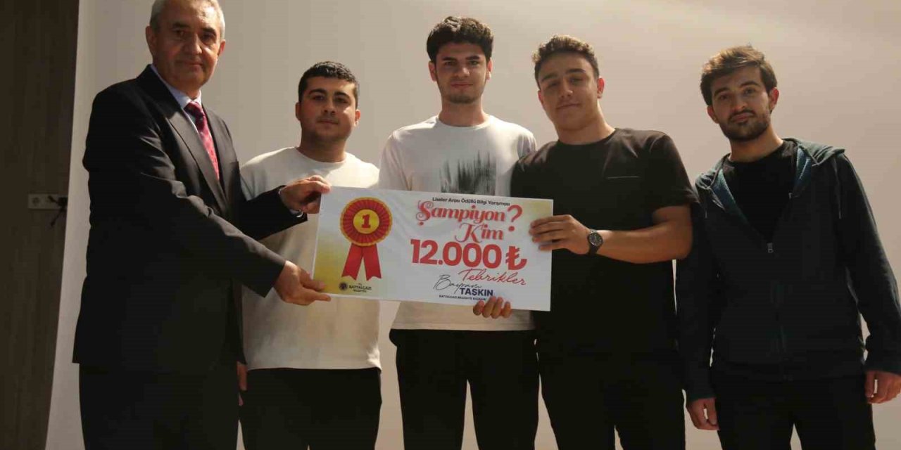 Battalgazi’de ‘’Şampiyon Kim?’’ yarışmasının birincisi belli oldu