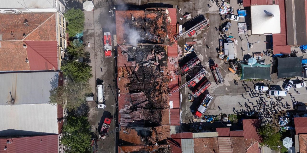 Belediyeden yangına ilişkin basın açıklaması