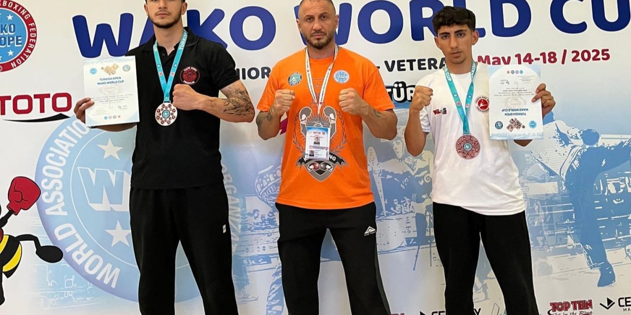 Uluslararası Kick Boks Dünya Kupası’nda Erzincanlı sporculardan derece