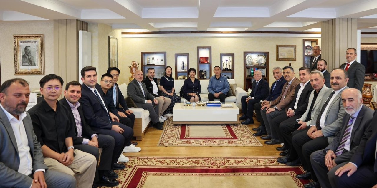 Çinliler sürdürülebilir enerji için Erzurum’da