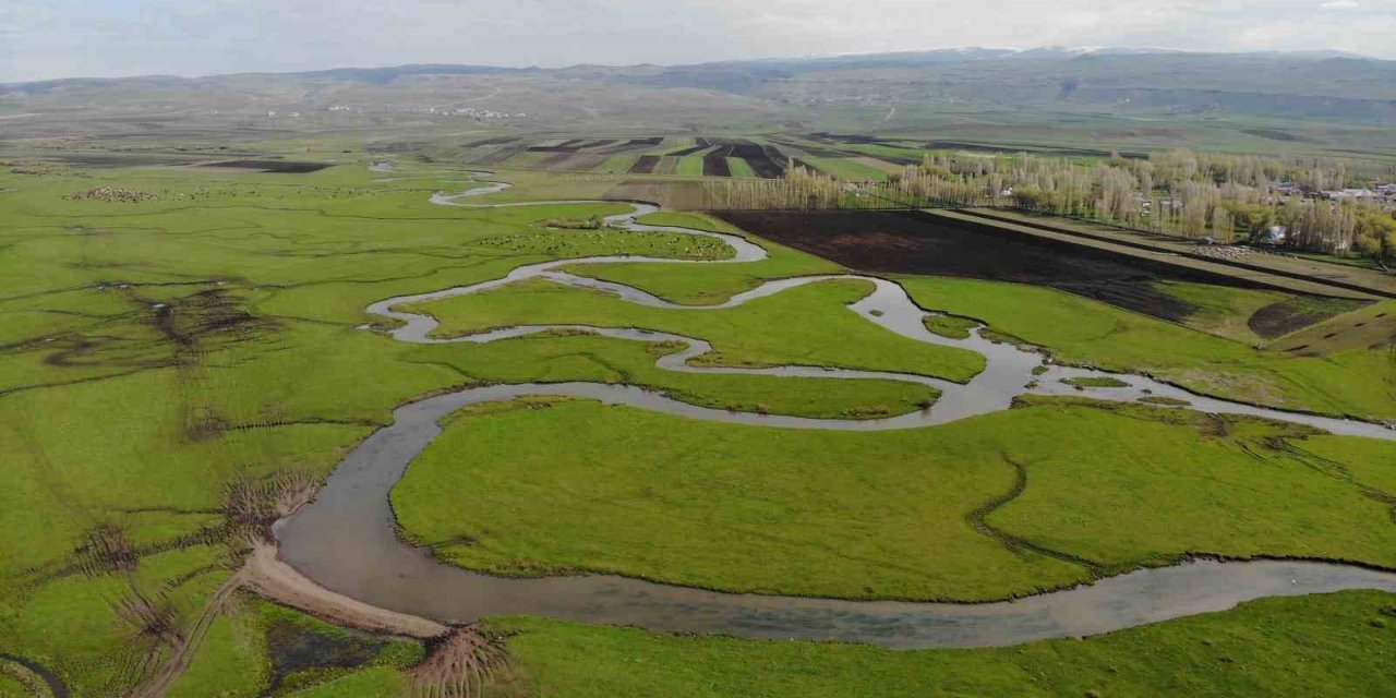 Kars’ta tabloları kıskandıran görüntü