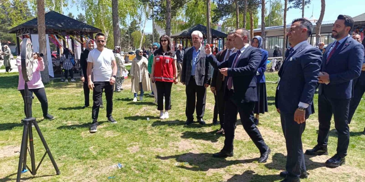 Erzurum’da aile festivali renkli görüntülere sahne oldu