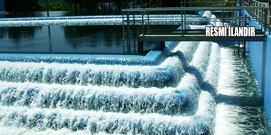 Düzeltme İlanı İçme Suyu Arıtma Tesisi Revizyonu Yaptırılacak