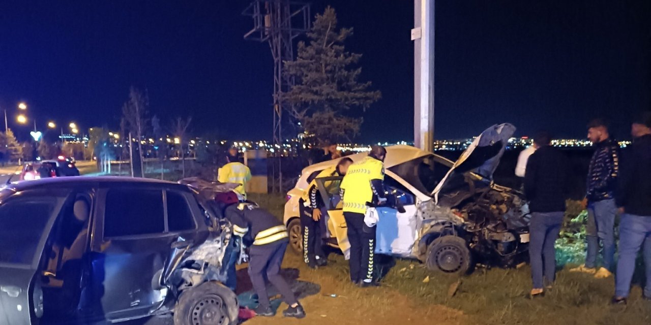 Hava limanı yolunda kaza: 3 yaralı