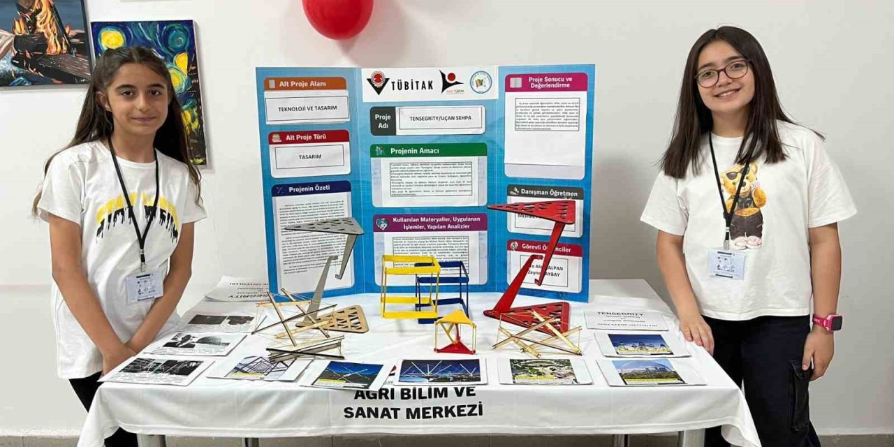 Ağrı’da öğrenciler TÜBİTAK desteğiyle bilimsel projelerini sergiliyor