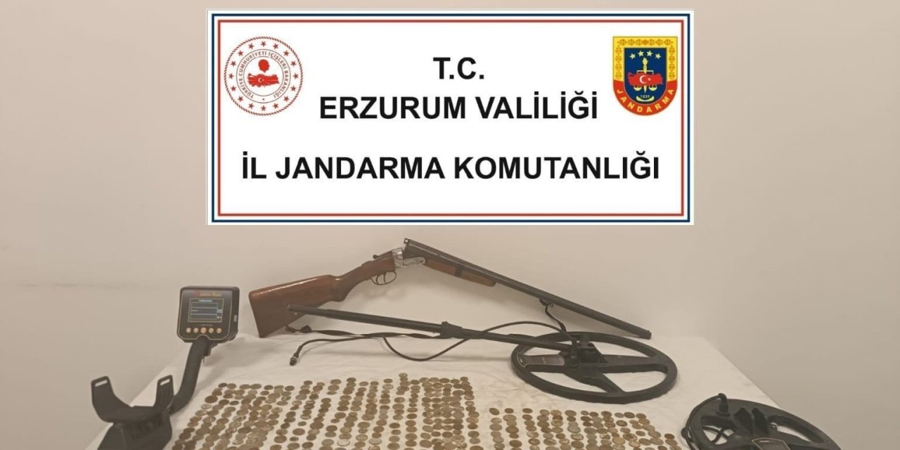 Tekman’da tarihi eser kaçakçılığı operasyonu