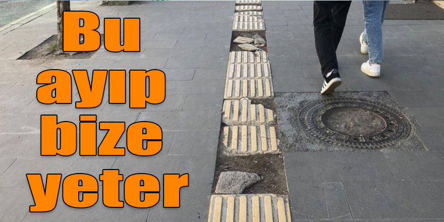 Bu ayıp bize yeter; Kars’ta Görme Engellilere verilen değer pes dedirtti