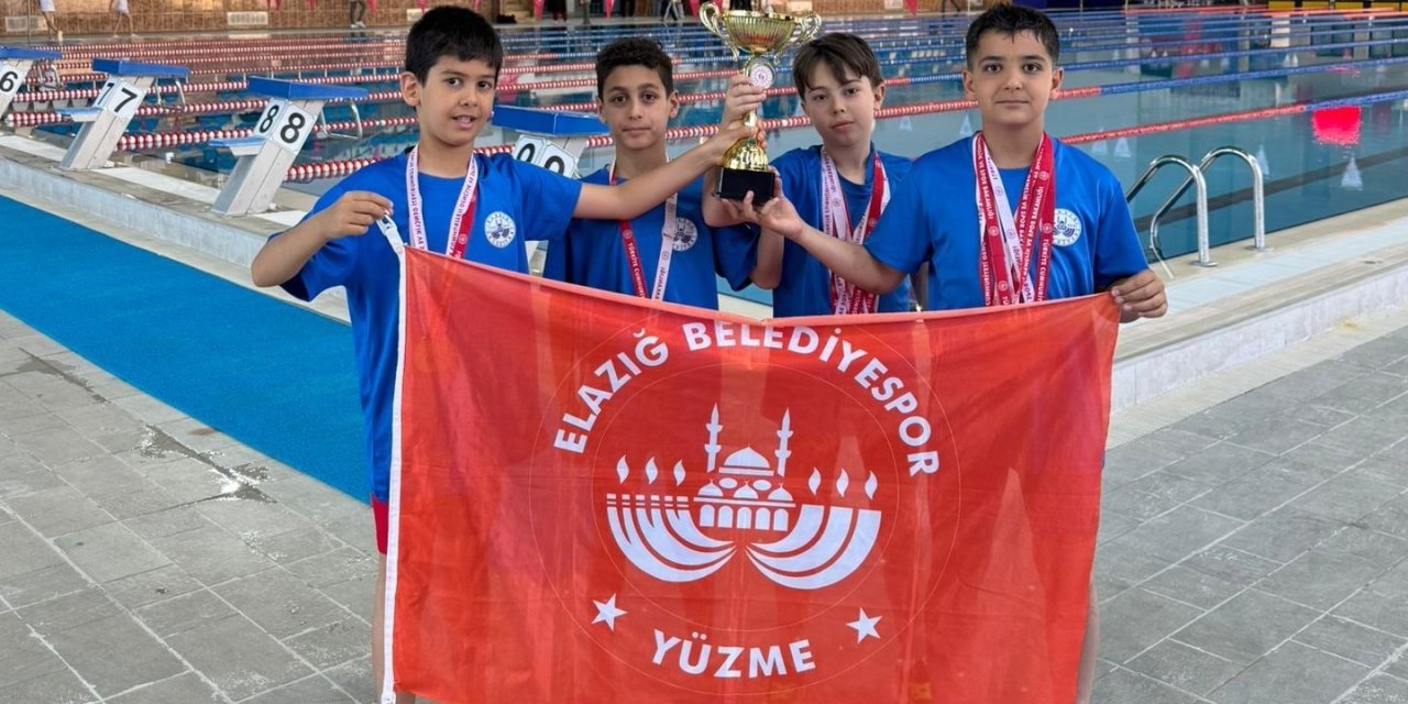 Elazığ Belediyespor Kulübü Yüzme Takımından önemli başarı