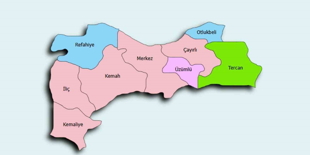 Erzincan’da 2 vali yardımcısı, 4 kaymakam değişti