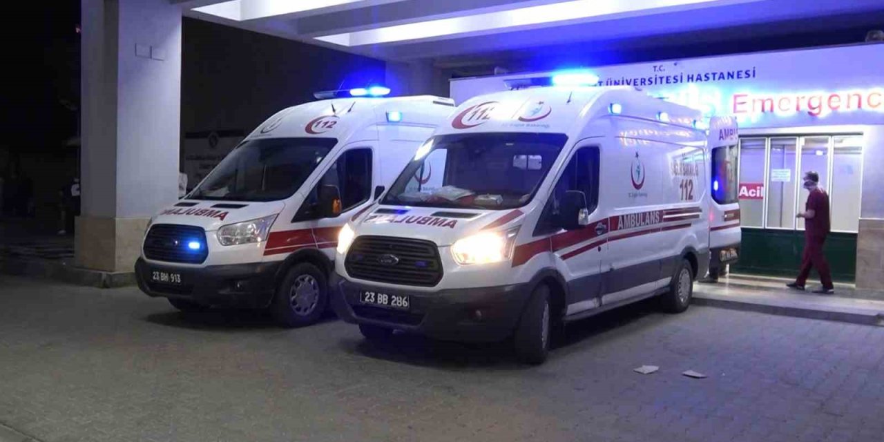 Elazığ’da otomobil uçurumdan yuvarlandı: 1 ölü, 2 yaralı