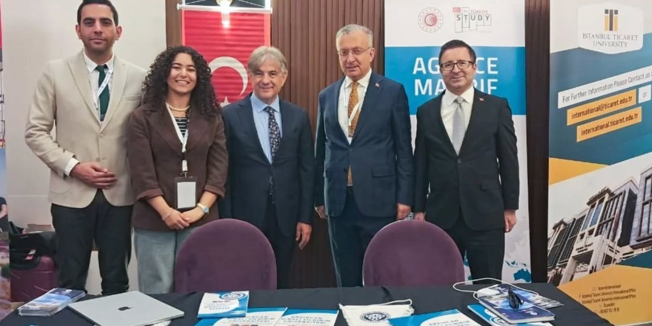 Rektör Levent, Tunus’ta düzenlenen Türk Üniversiteleri Eğitim Fuarı’na katıldı