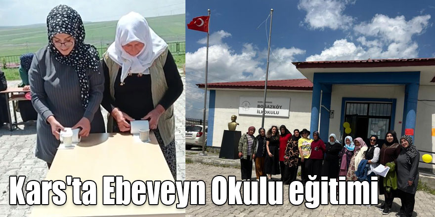 Kars’ta 2025 Aile Yılı ve Maarif Modeli Ebeveyn Okulu eğitimi