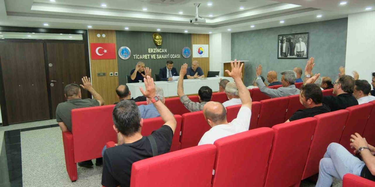 Erzincan TSO mayıs ayı meclis toplantısı yapıldı