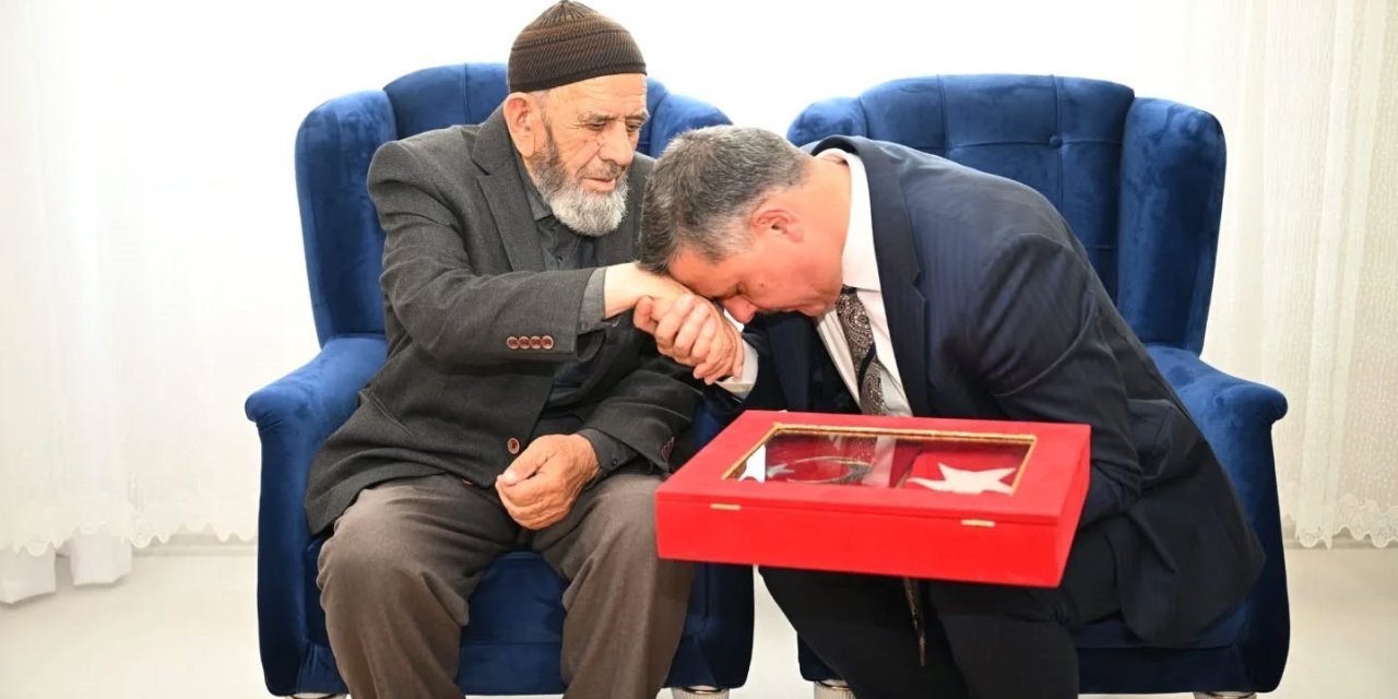 Şehit babasına vefa