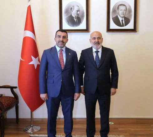 Milletvekili Çalkın'dan İçişleri Bakan Yardımcısı Mehmet Sağlam'a Ziyaret