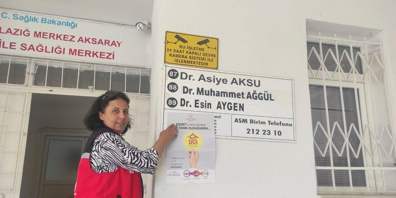 Elazığ’da kadına yönelik şiddetle mücadele çalışmaları