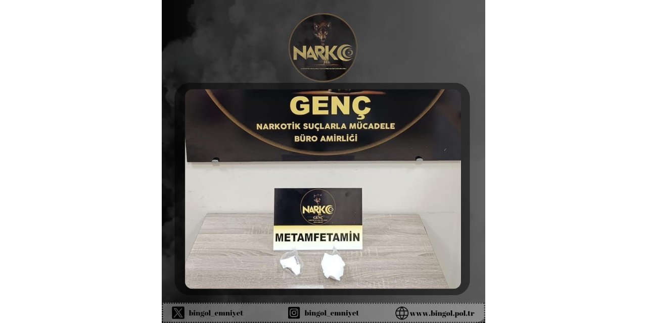 Bingöl’de uyuşturucu madde ele geçirildi