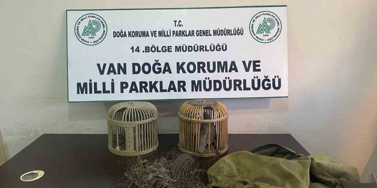 Van’da kaçak keklik avlayan bir kişiye 49 bin 219 lira ceza