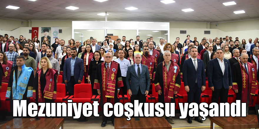 KAÜ Veteriner Fakültesi'nde 36. dönem mezuniyet töreni