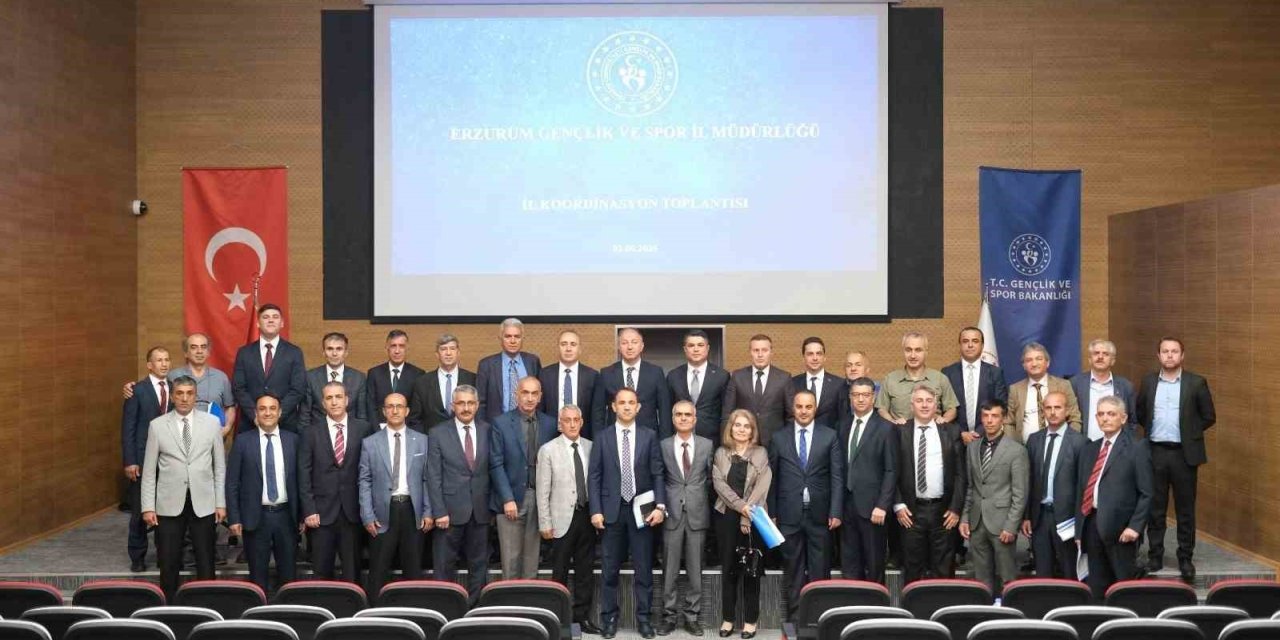 Gençlik ve Spor İl Müdürlüğü İl koordinasyon toplantısı yapıldı