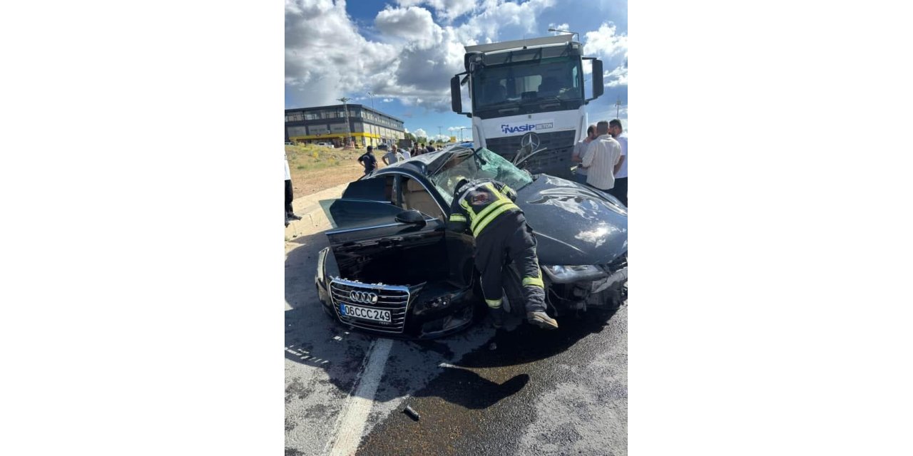 Elazığ’da trafik kazası: 2 yaralı