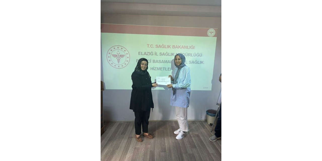 Elazığ’da sağlık çalışanlarına eğitim verildi