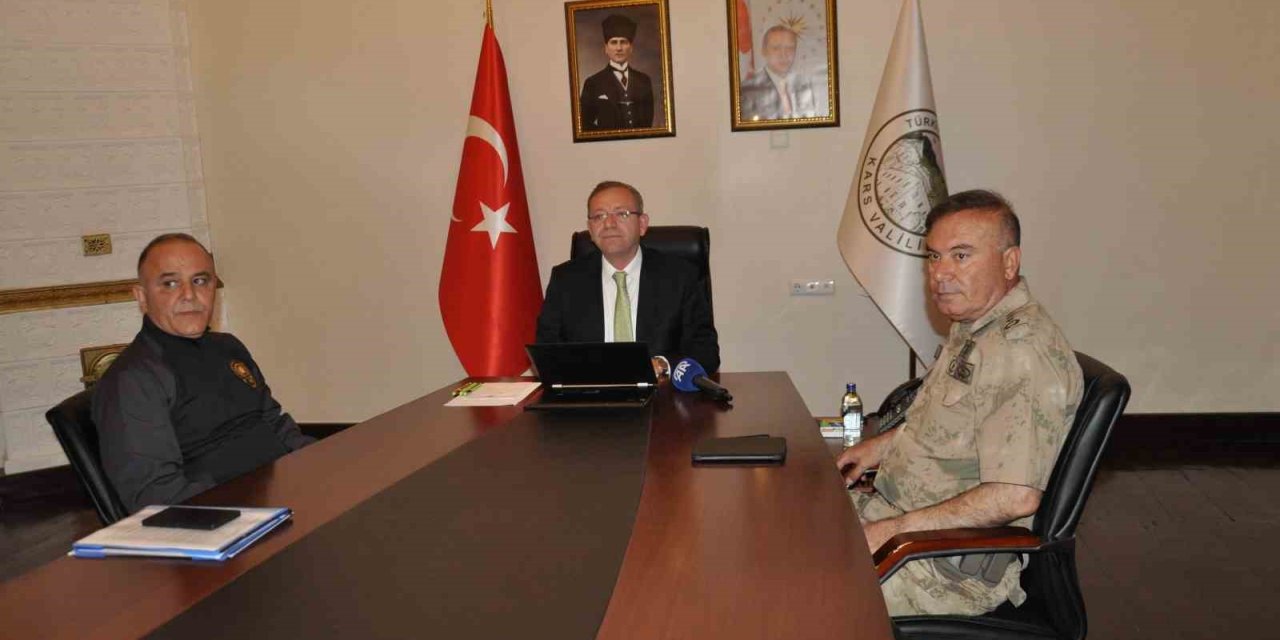 Kars’ta Mayıs ayı asayiş ve güvenlik toplantısı yapıldı