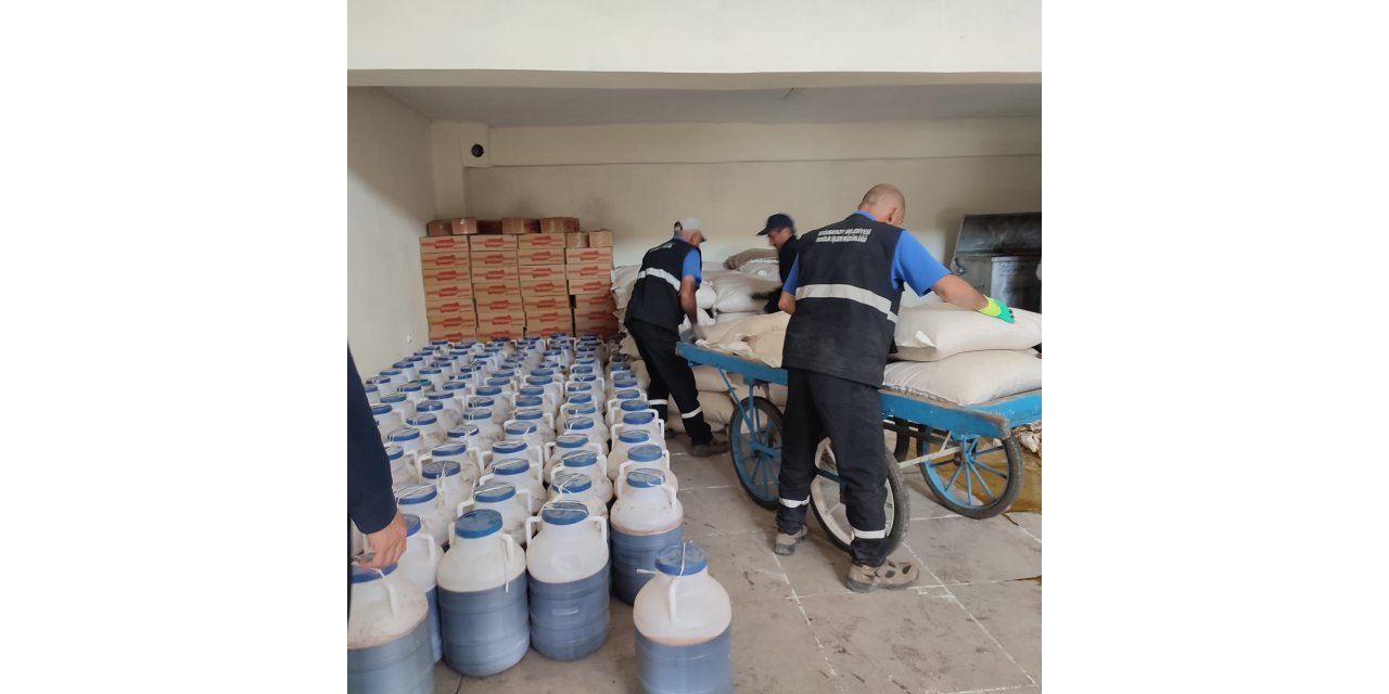 Ağrı’da bayram denetiminde 8 ton pestil ele geçirildi