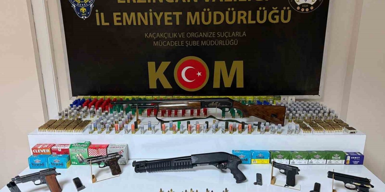 Refahiye’de silah operasyonu: 2 kişi tutuklandı