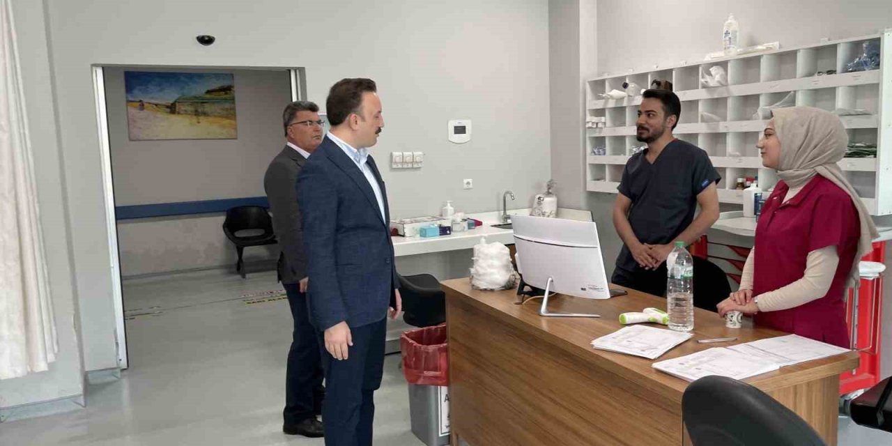 Kaymakam Bayram’dan bayram ziyaretleri