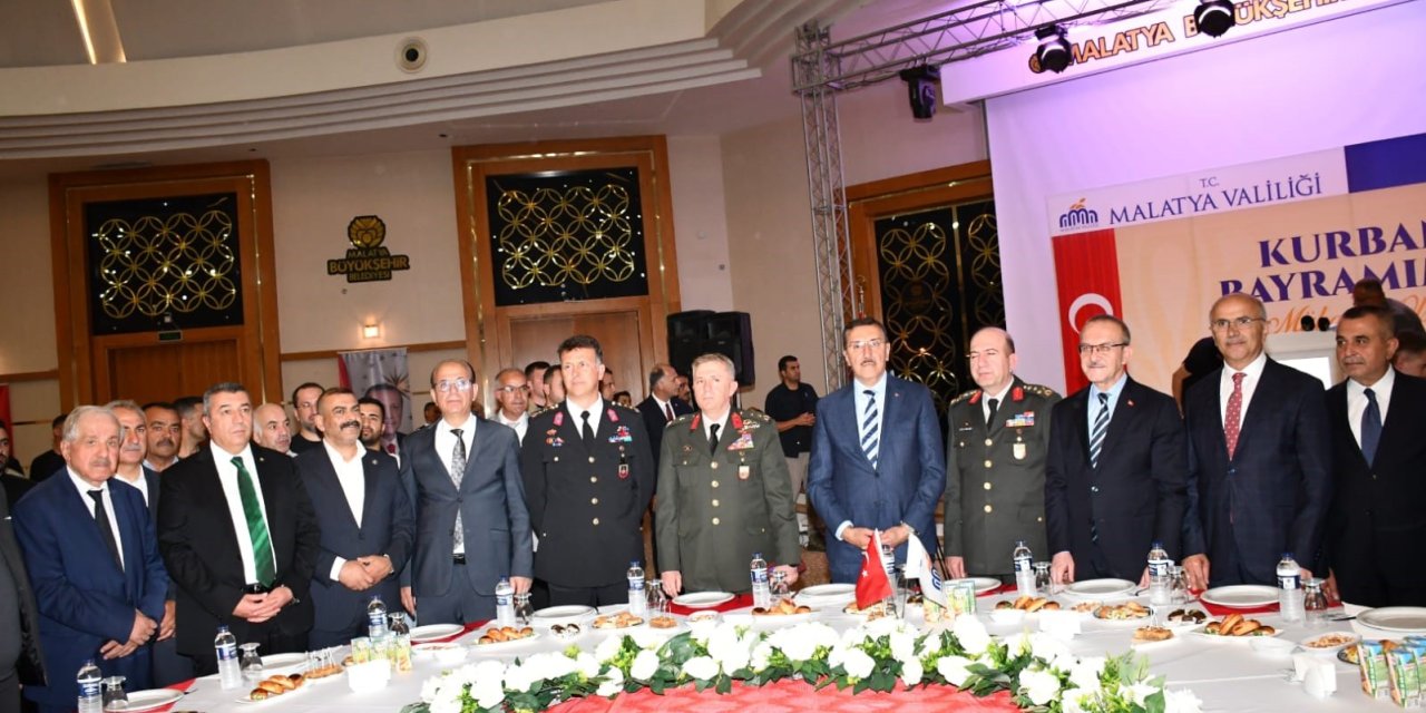 Malatya’da Resmi Bayramlaşma töreni yapıldı