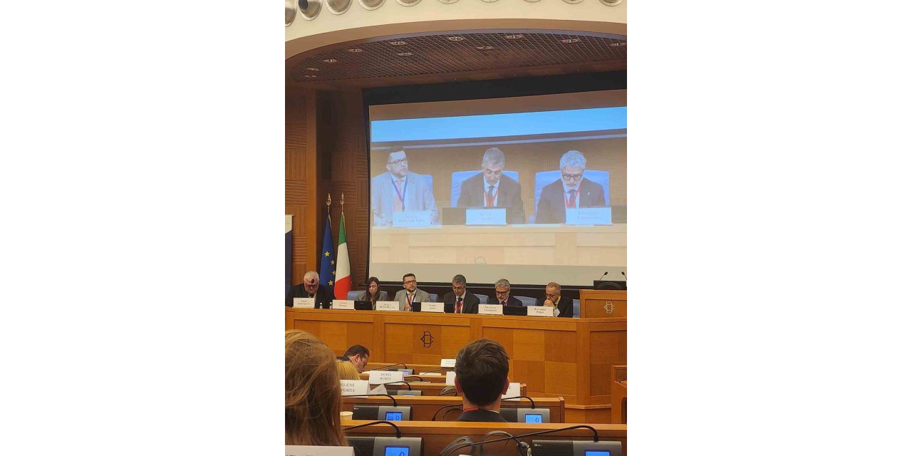 Aydın, İtalya’da AGİT bölgesinde organize suçlarla mücadeleye ilişkin parlamentolar arası konferansa katıldı