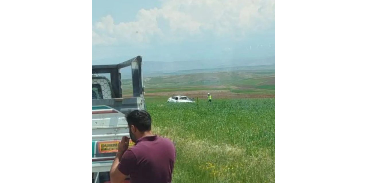 Tutak’ta trafik kazasi iki kişi yaralandı