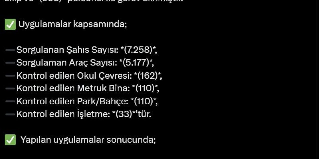 Bingöl’de 7 bin şahıs sorgulandı