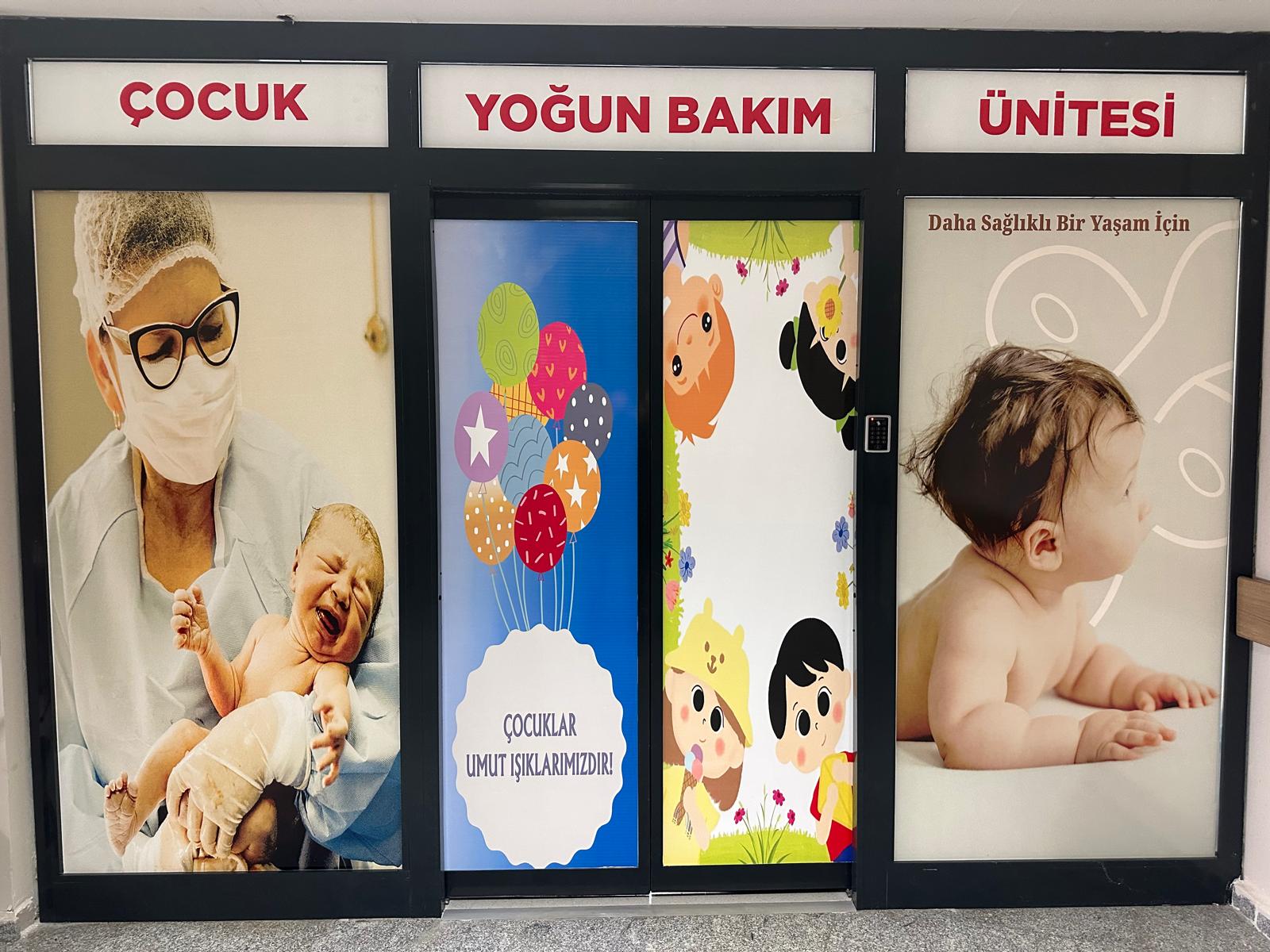Kars Harakani Devlet Hastanesi Çocuk Yoğun Bakım Ünitesi kesintisiz hizmet veriyor