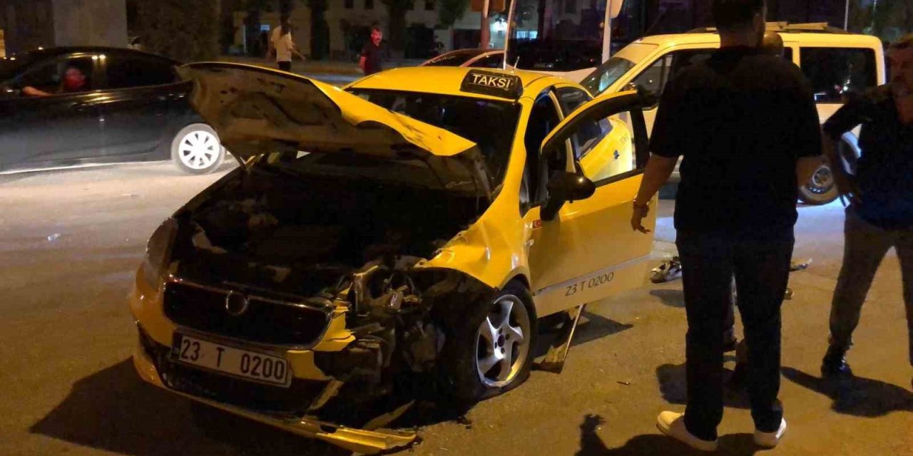 Elazığ’da trafik kazası: 1 yaralı