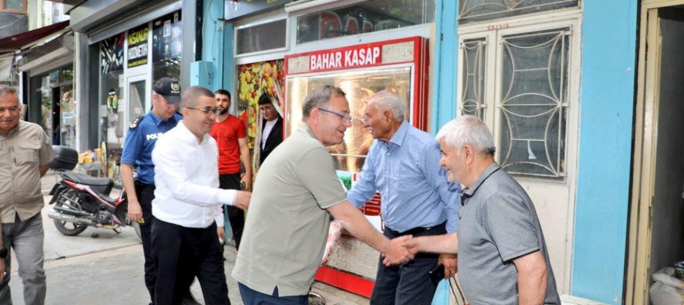 Kars Valisi Ziya Polat’tan Kağızman Esnafına Ziyaret