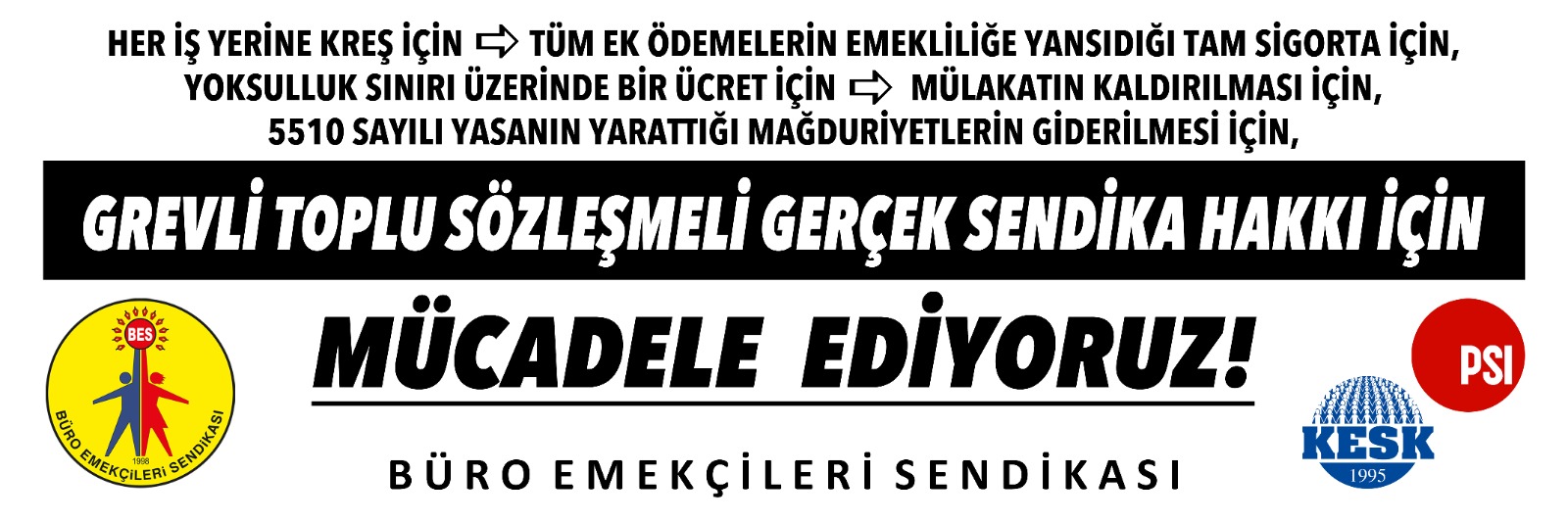 BES'ten kreş ve toplu sözleşme açıklaması